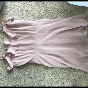 Blush dress